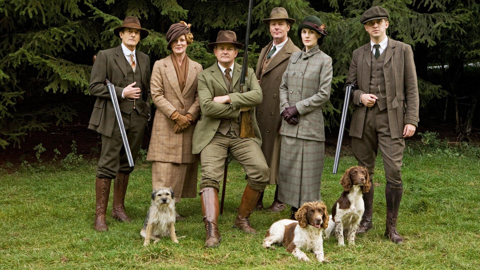 Still from Christmas at Downton Abbey