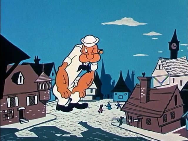 Still from Popeye's Travels