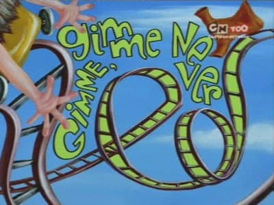 Still from Gimme, Gimme Never Ed