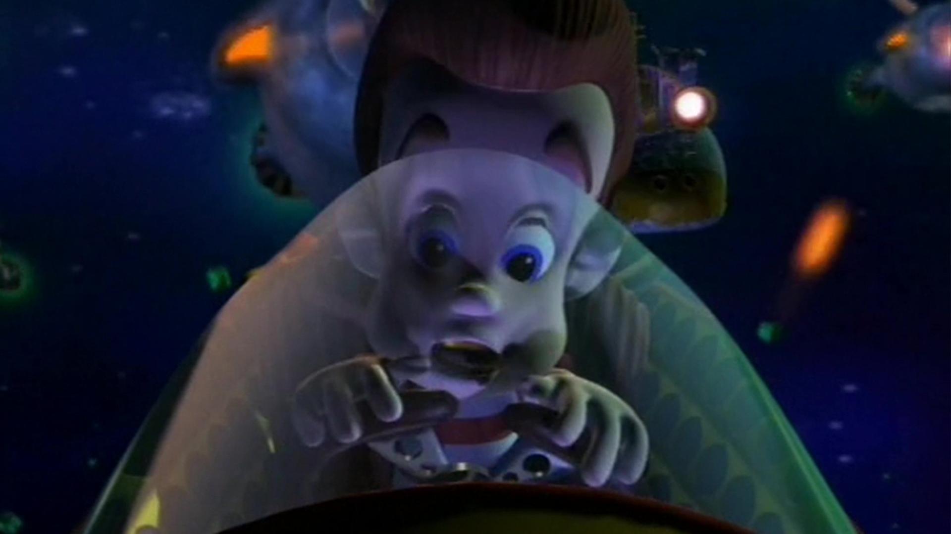 Still from Pilot - Runaway Rocketboy!