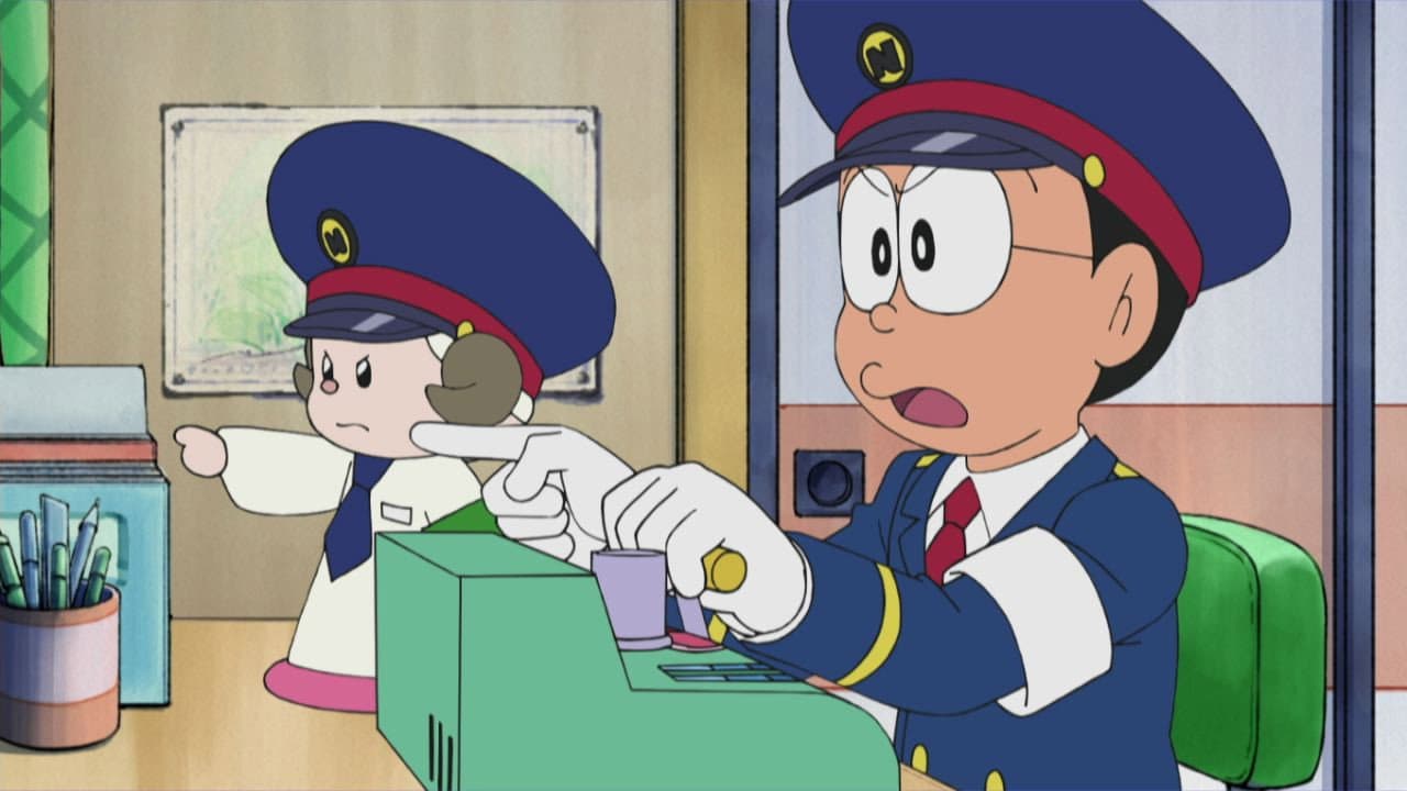 Still from Nobita Express and the Mystery of the Train Hunter