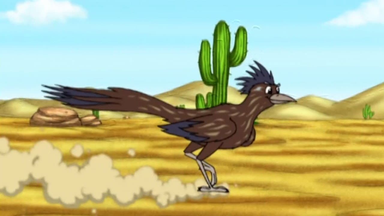 Still from The Great Roadrunner Race