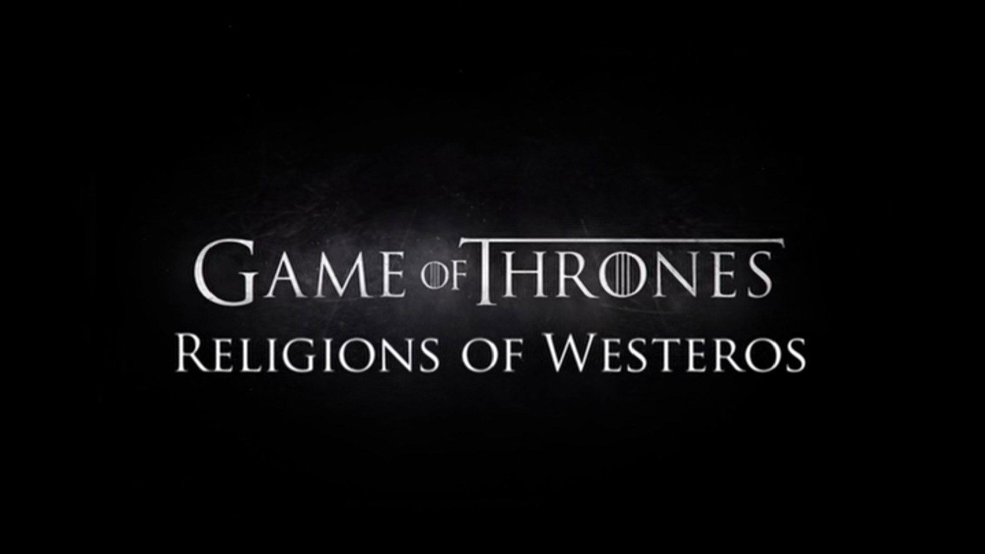 Still from Religions of Westeros