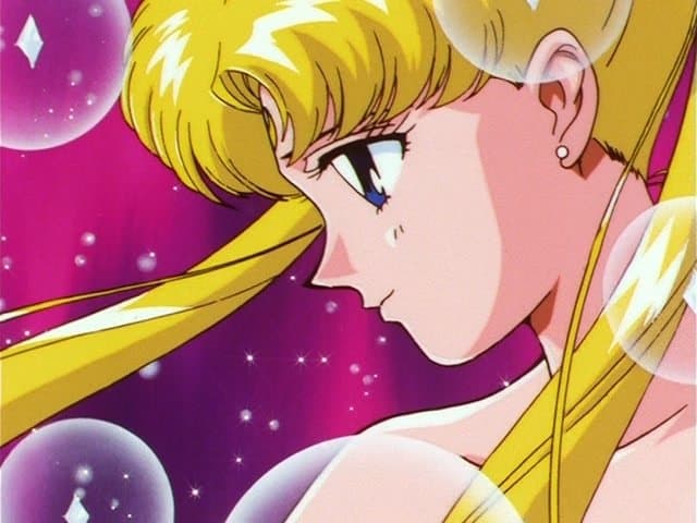 Still from Usagi's Love: The Moonlight Illuminates the Galaxy