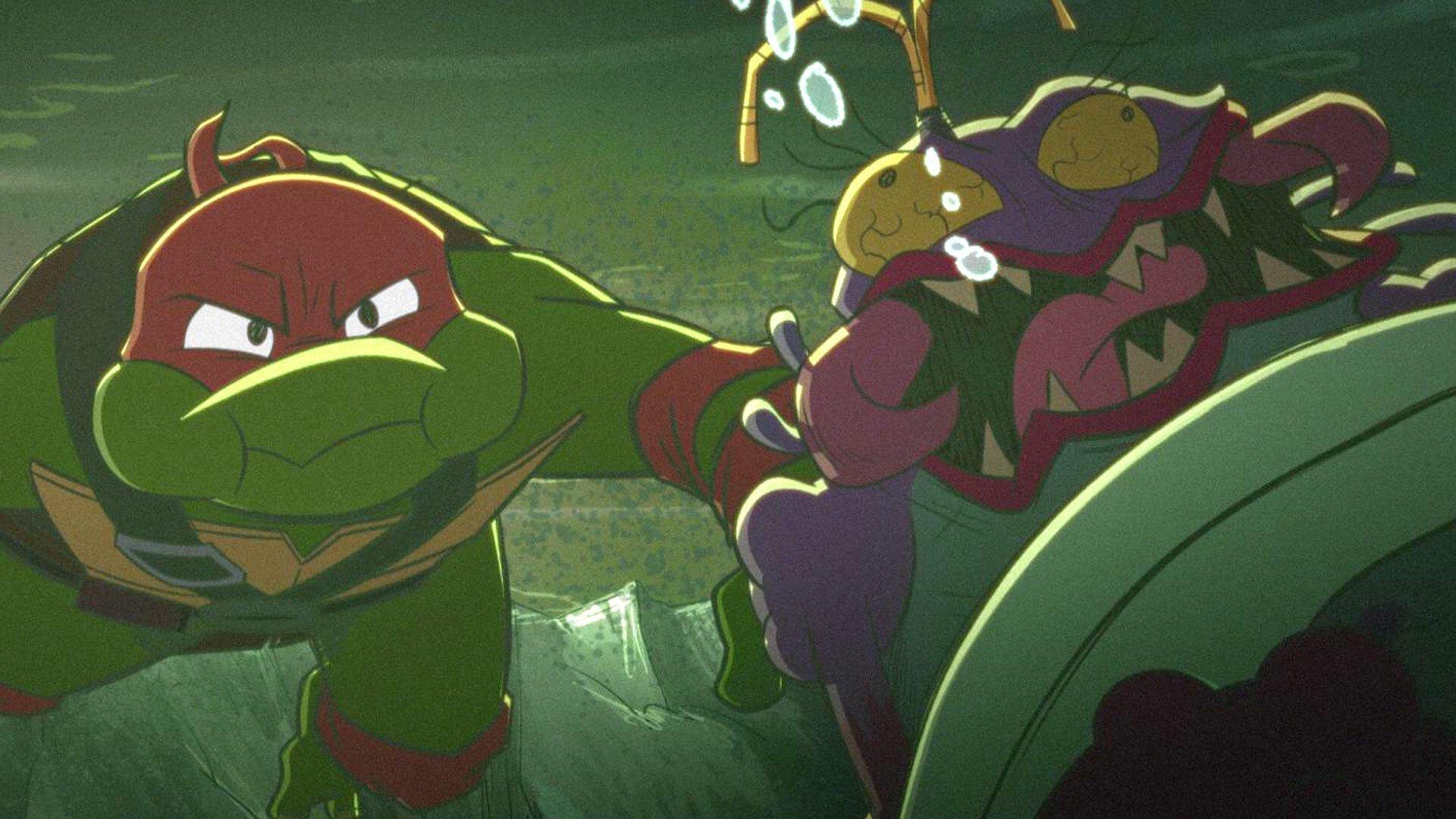 Still from Raph vs. Water