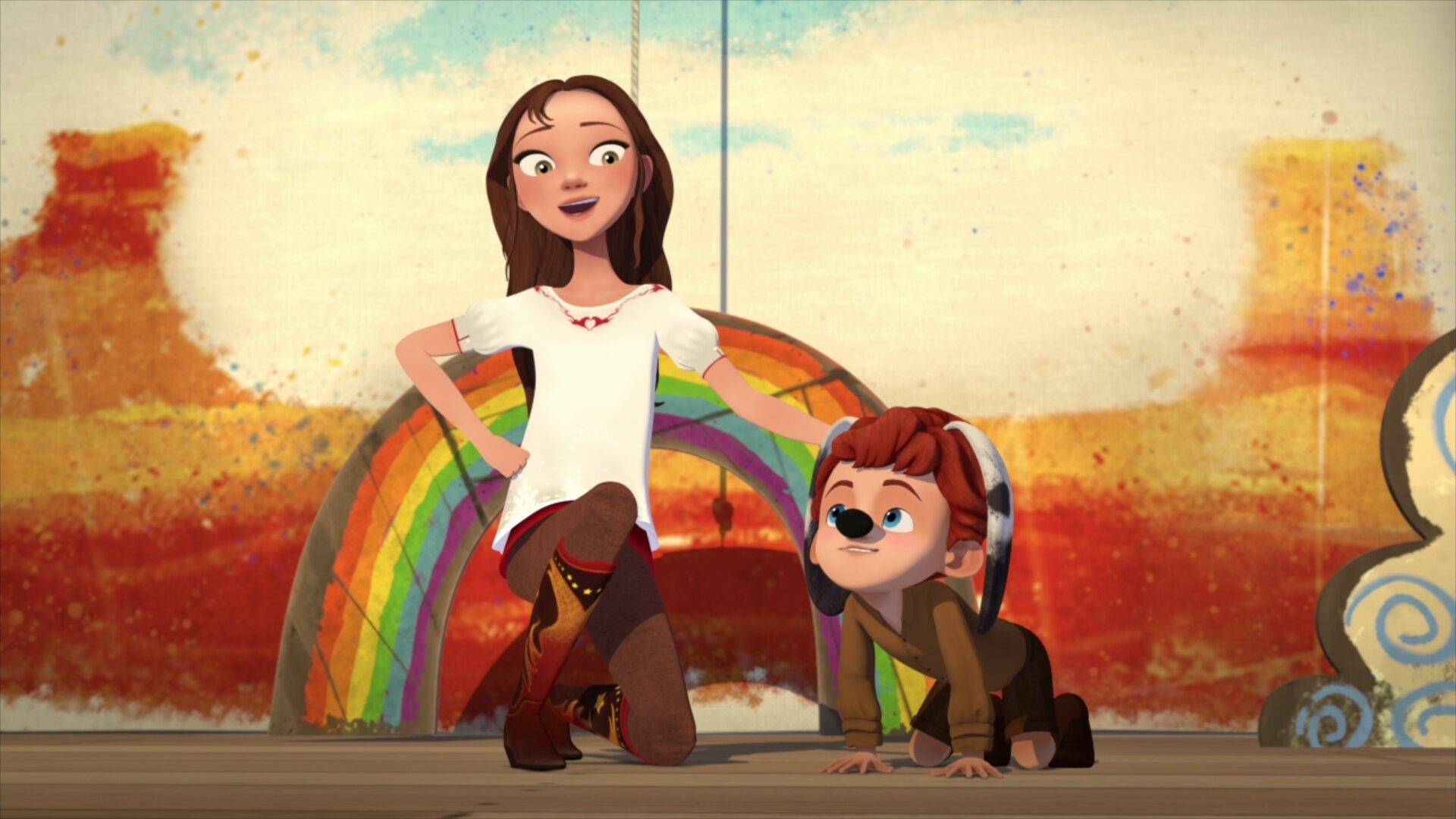Still from Lucky and the Role Reversal