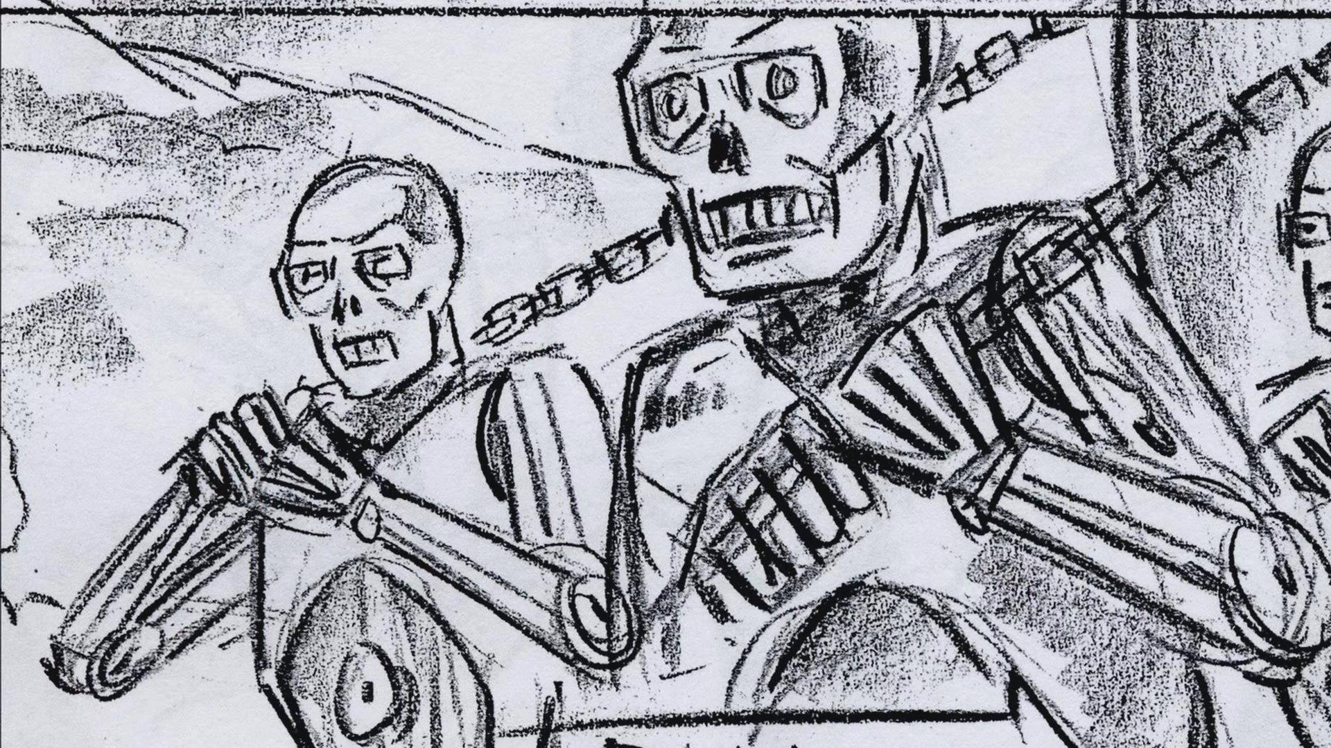 Still from Creating the Chronicles