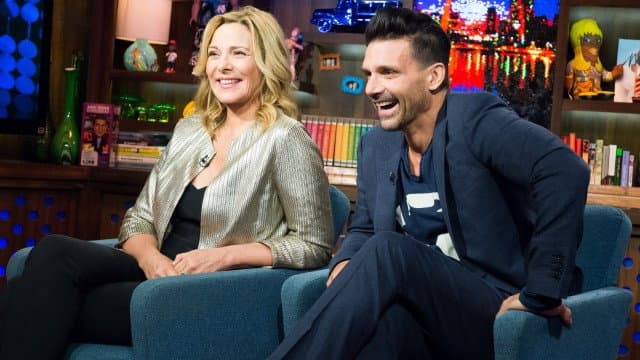Still from Kim Cattrall & Frank Grillo