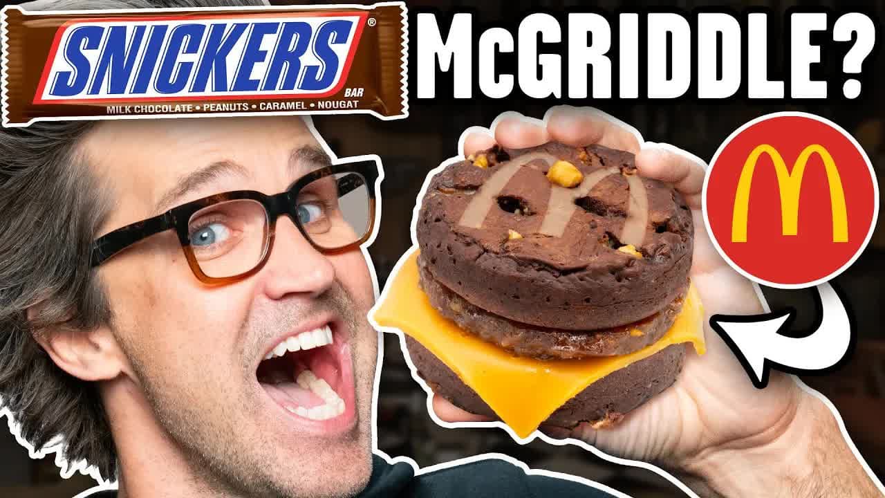 Still from Will It McGriddle? Taste Test