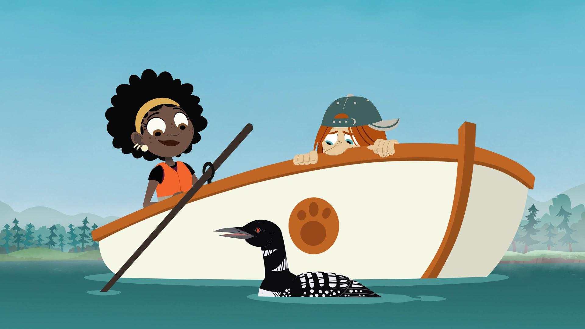 Still from Duck, Duck, Loon!