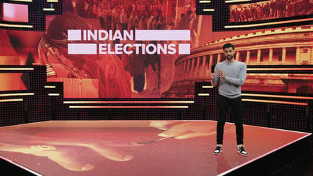Still from Indian Elections