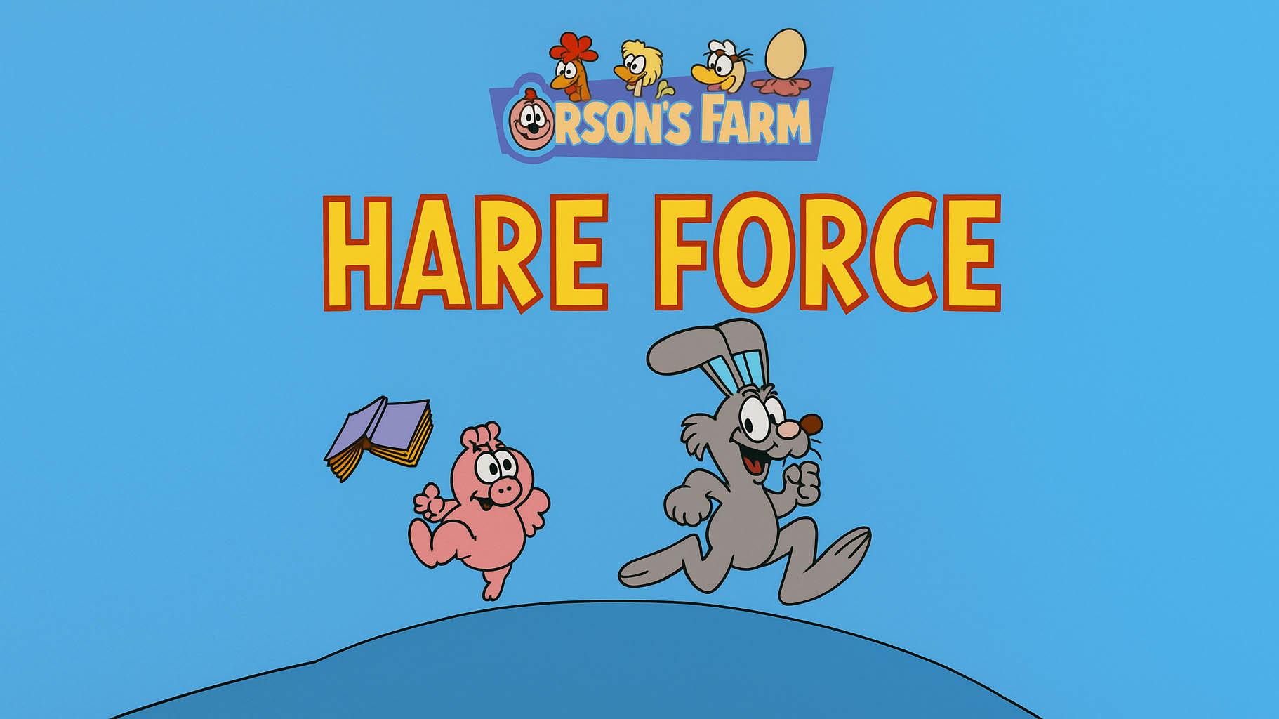 Still from Hare Force