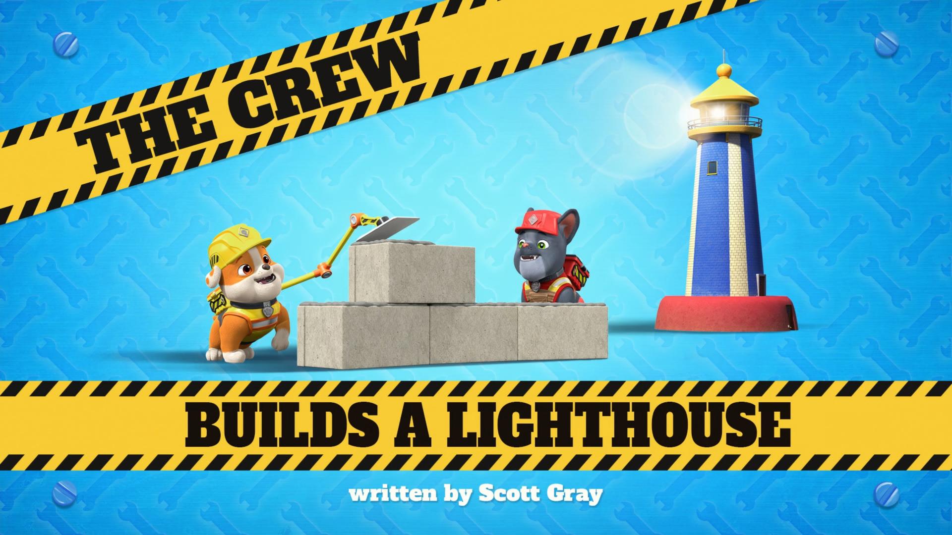 Still from The Crew Builds a Lighthouse