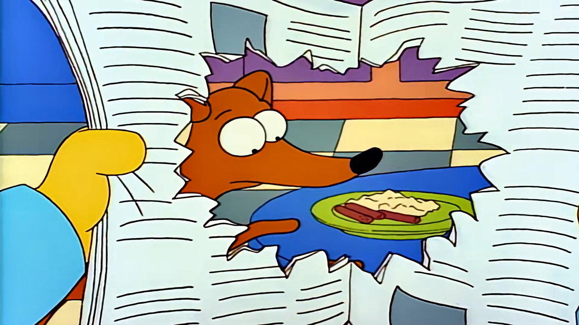Still from Bart's Dog Gets an 'F'