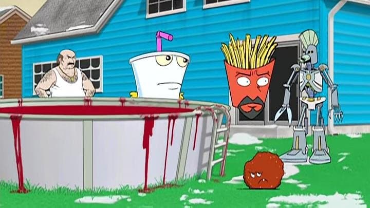 Still from Cybernetic Ghost of Christmas Past from the Future