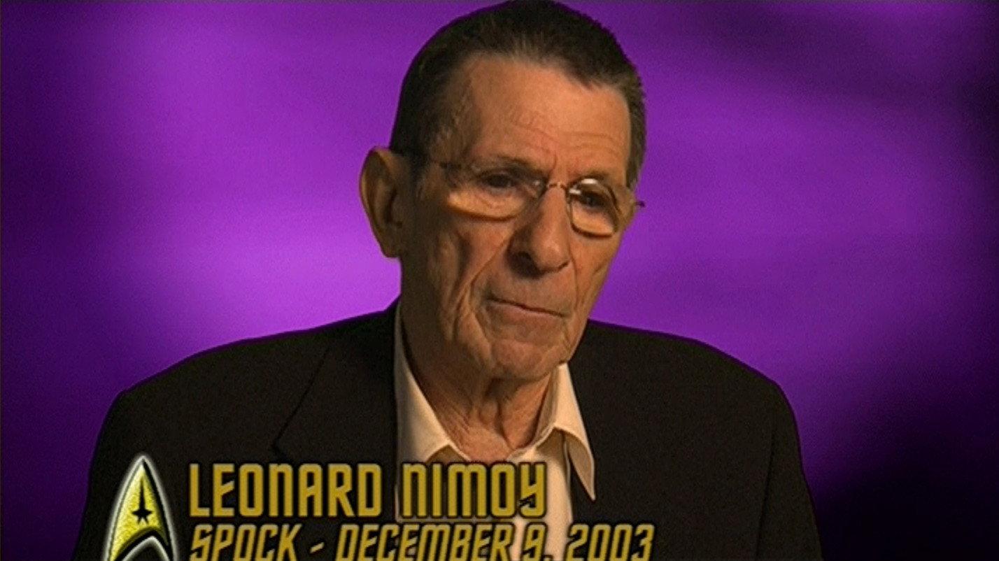 Still from Red Shirt Logs: Leonard Nimoy Discusses Acting after Star Trek