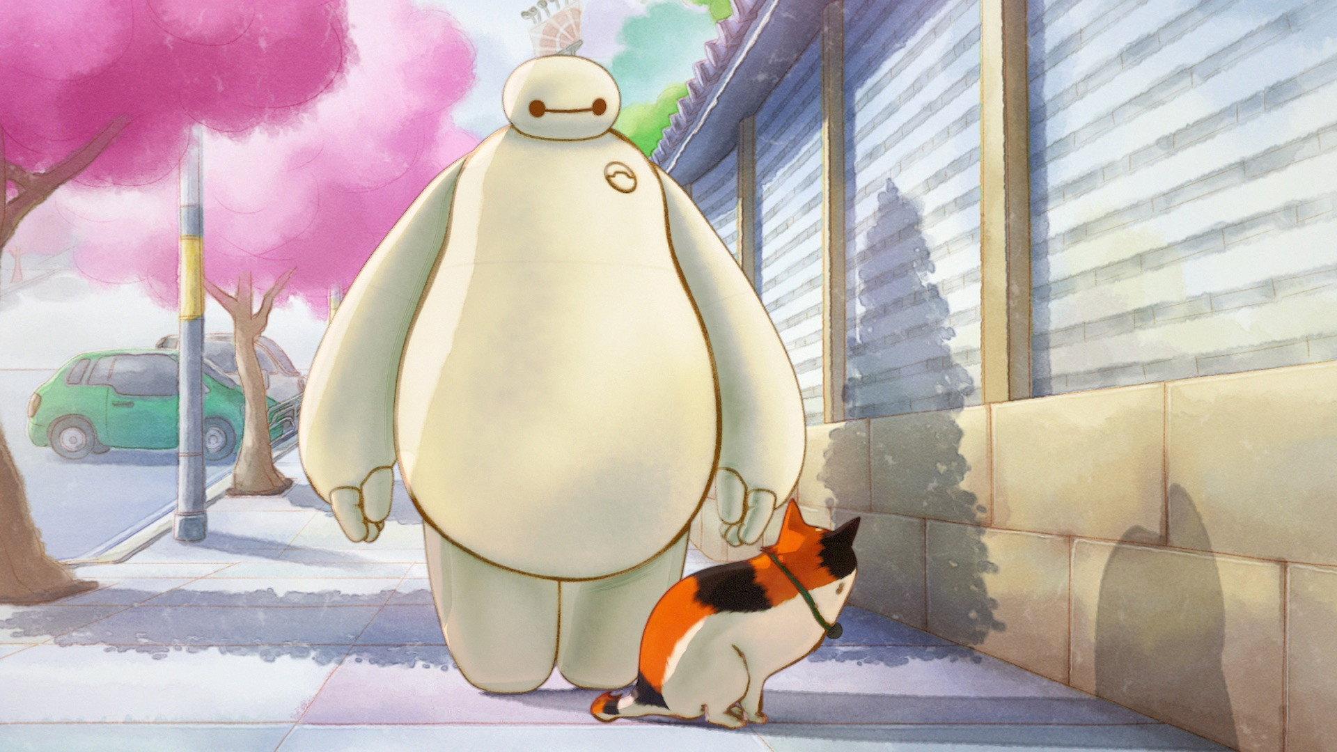Still from Baymax & Mochi: Mochi and his Toy