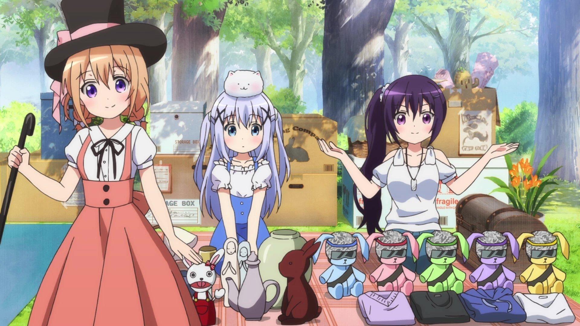 Still from Bunnisode 1: The Magician at the Cafe of Smiles