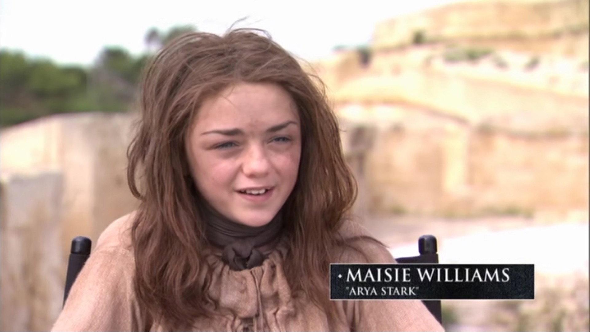 Still from Season 1 Character Profiles: Arya Stark