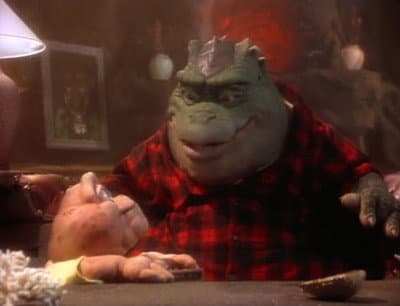 Still from The Mighty Megalosaurus