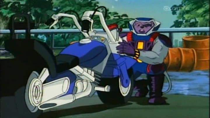 Still from A Mouse and His Motorcycle