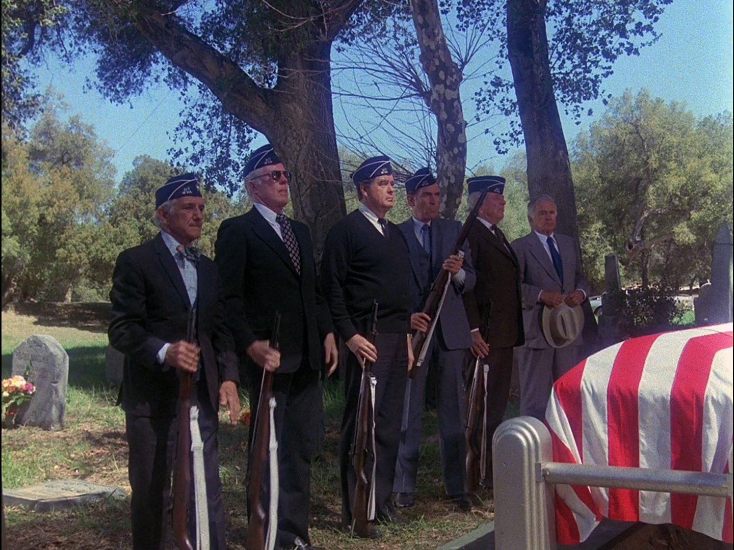 Still from Funeral at Fifty-Mile