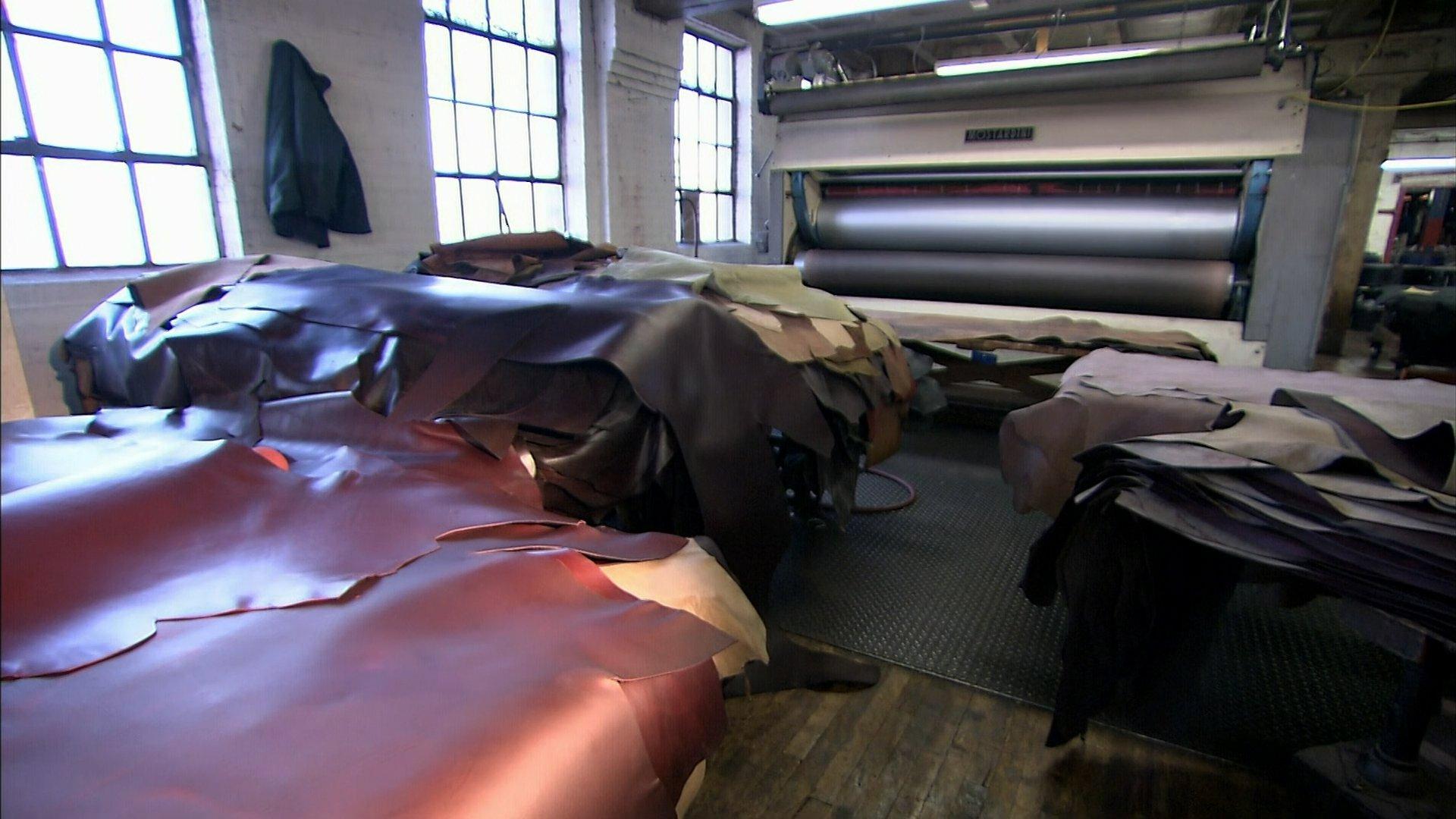 Still from Racing Shells, Stainless Steel Sinks, Leather, Pedal Steel Guitar