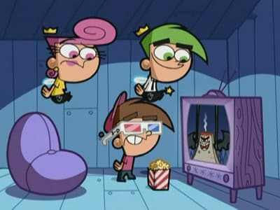 Still from Timmy's 2-D House of Horror