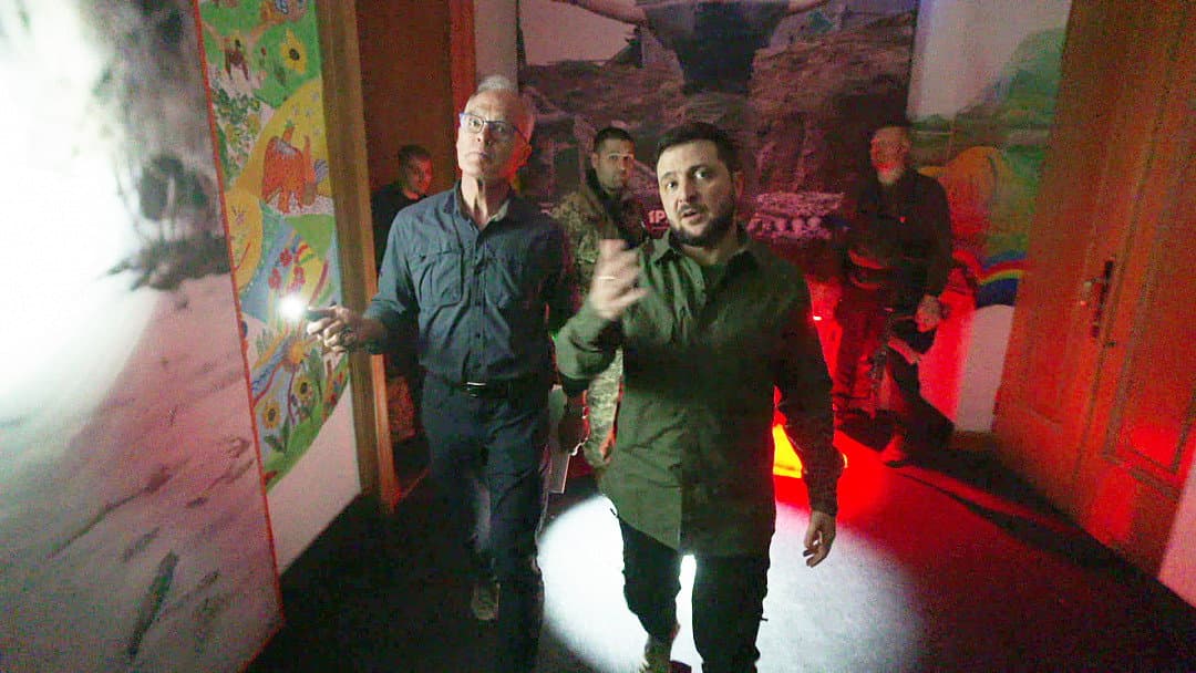 Still from 4/10/2022: President Zelenskyy, Bitcoin Beach