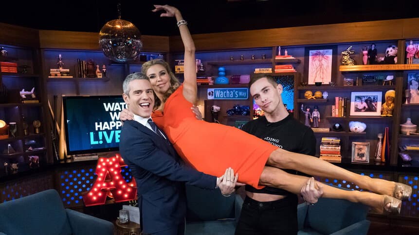 Still from Brandi Glanville & Adam Rippon