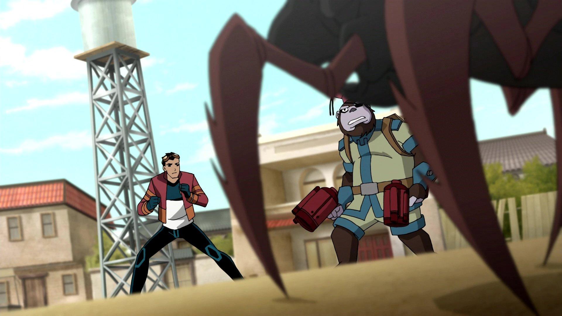 Still from The Swarm
