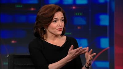 Still from Sheryl Sandberg