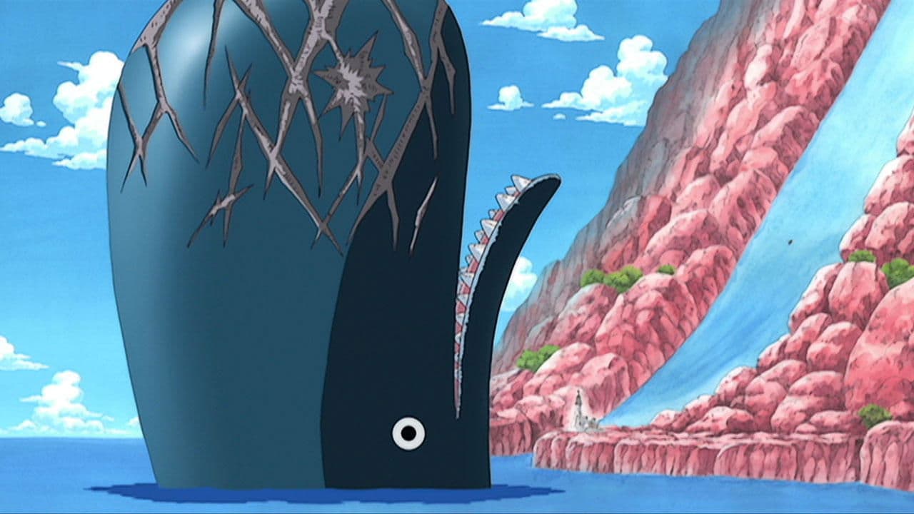 Still from The First Line of Defense? The Giant Whale Laboon Appears!
