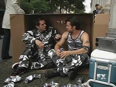 Still from Mac and Dennis: Manhunters