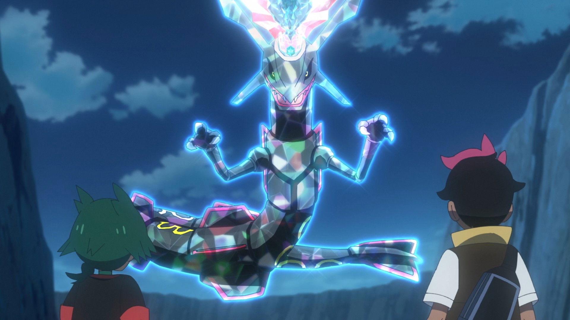 Still from Destiny of the Black Rayquaza
