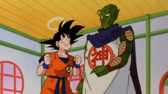 Still from Run in the Afterlife, Goku! The One Million Mile Snake Way!