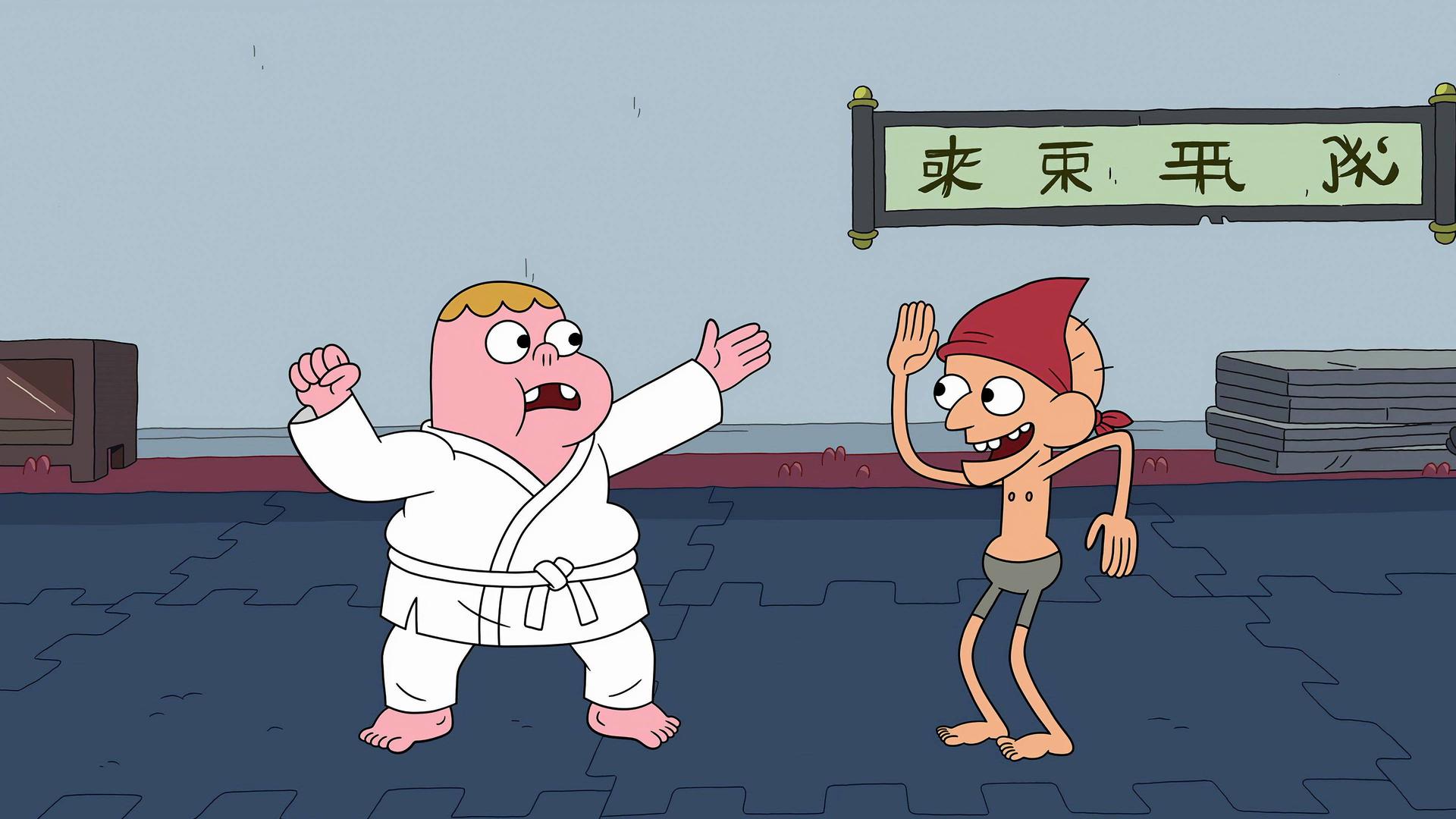 Still from Karate Mom