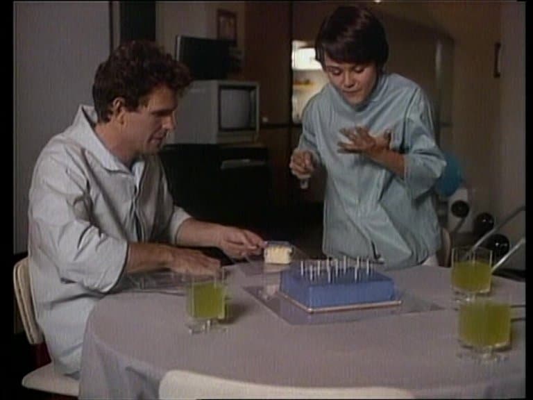 Still from Examination Day / A Message From Charity