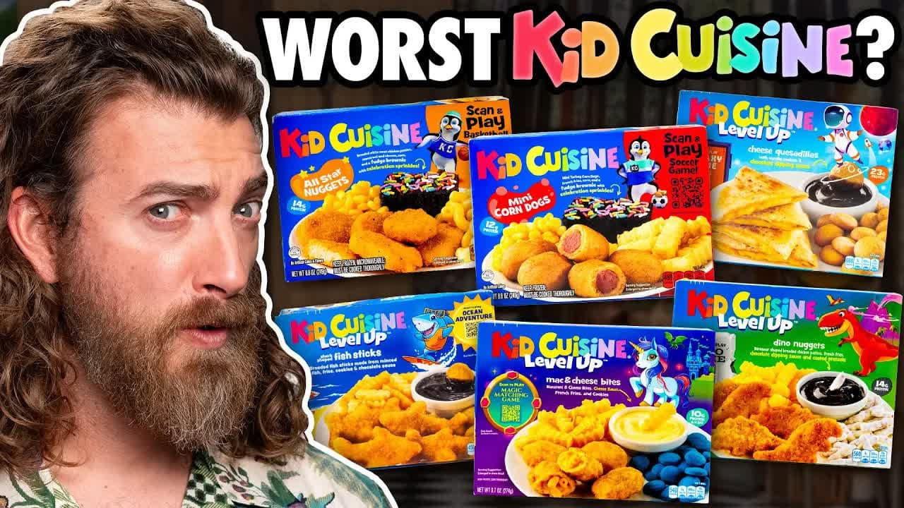 Still from Kid Cuisine Taste Test Tournament