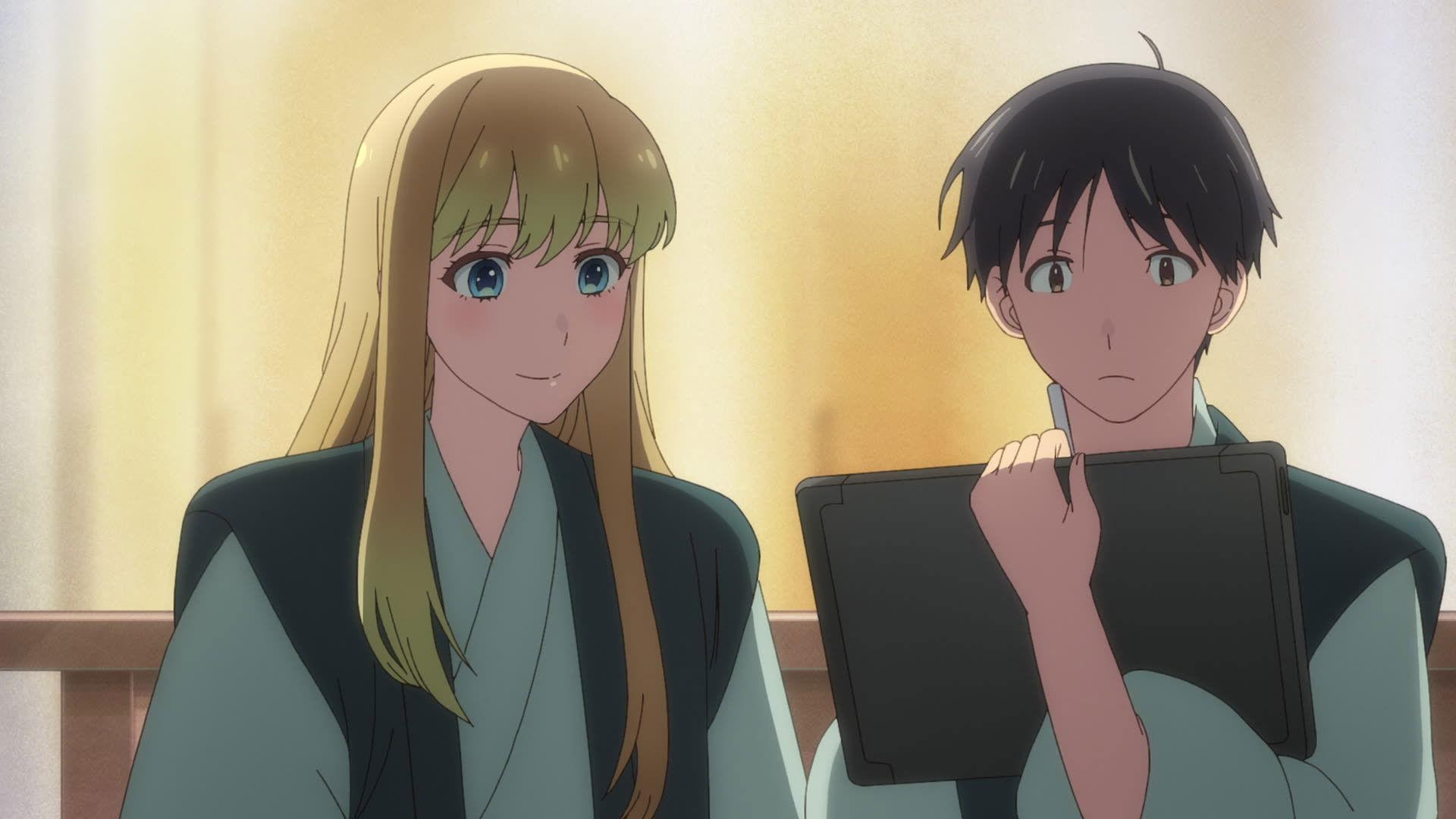 Still from A Hot Spring With the Princess