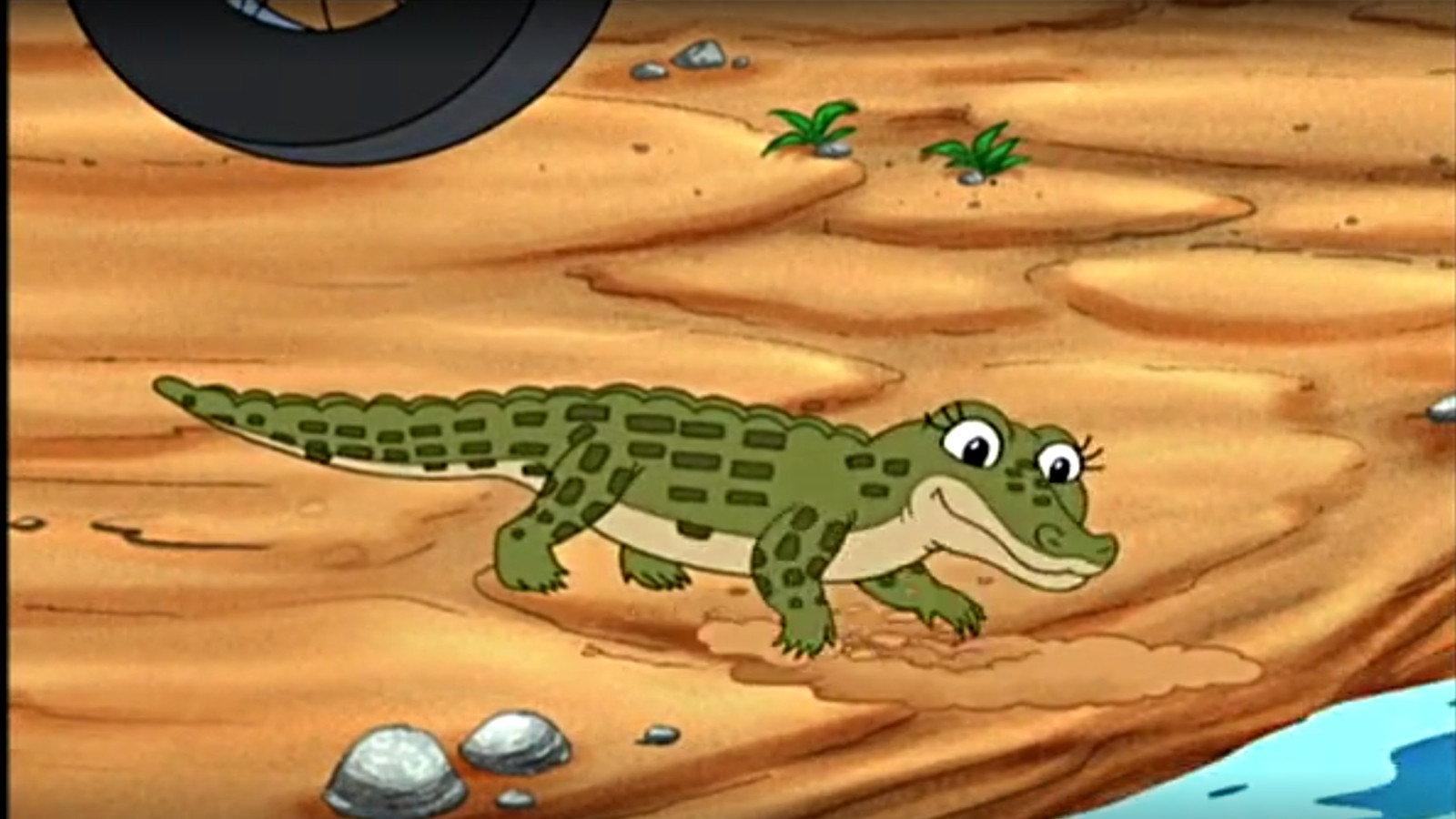 Still from Alicia Saves the Crocodile