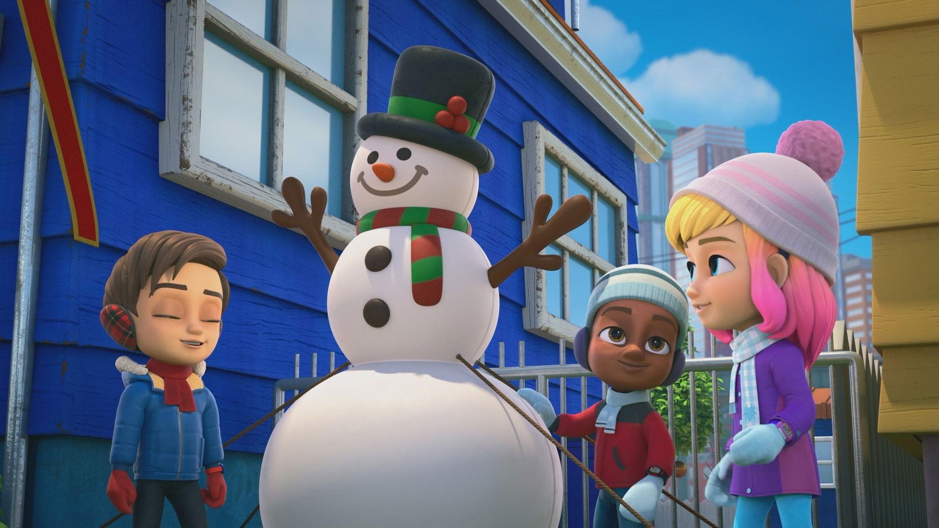 Still from A Snow Day for Aunt May