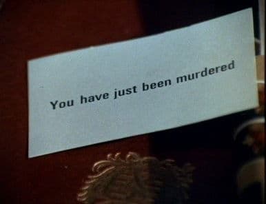 Still from You Have Just Been Murdered