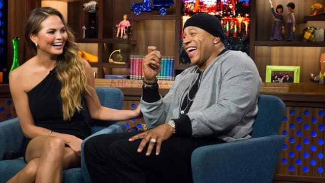 Still from Chrissy Teigen & LL Cool J