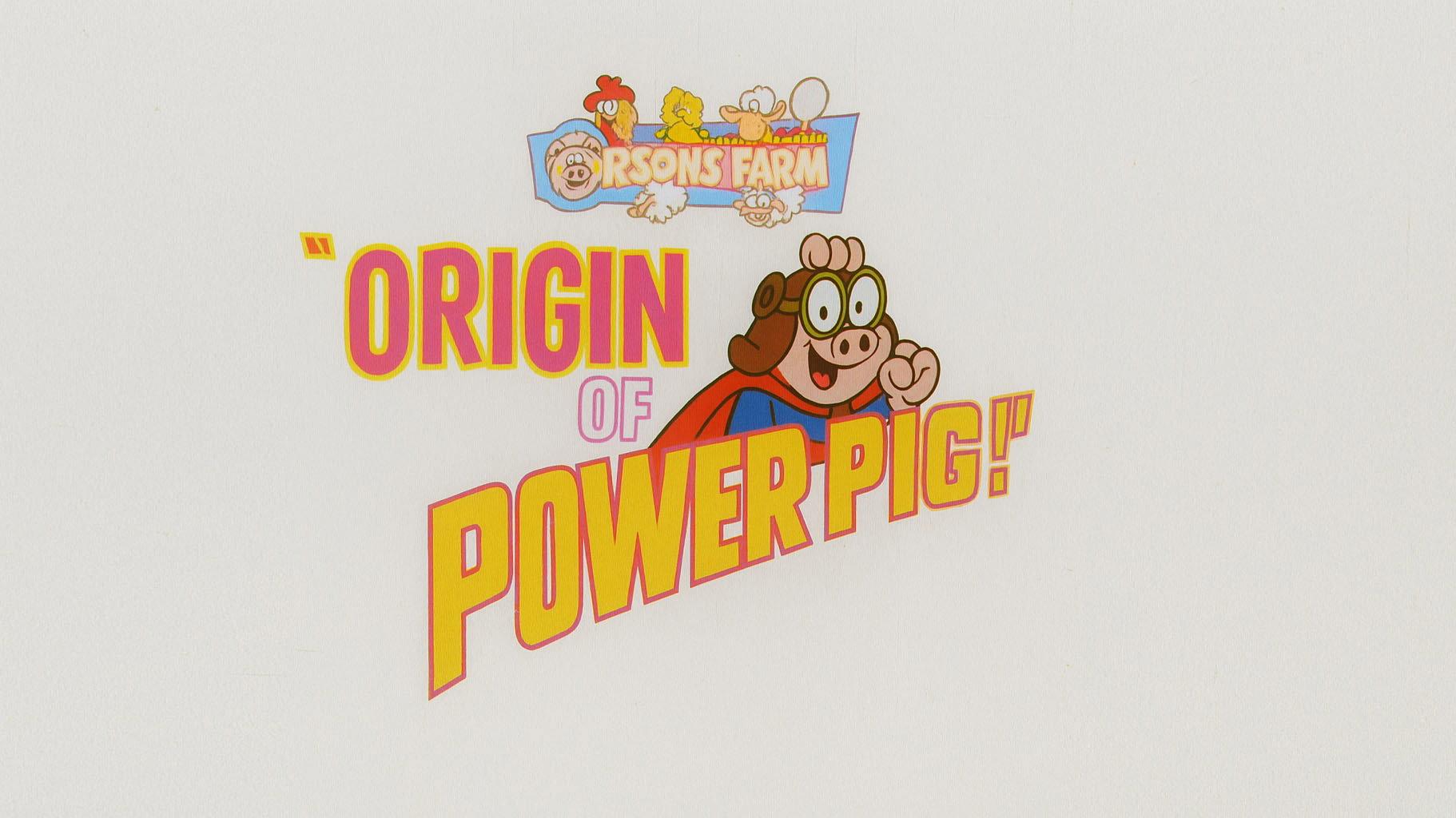 Still from Origin of Power Pig!