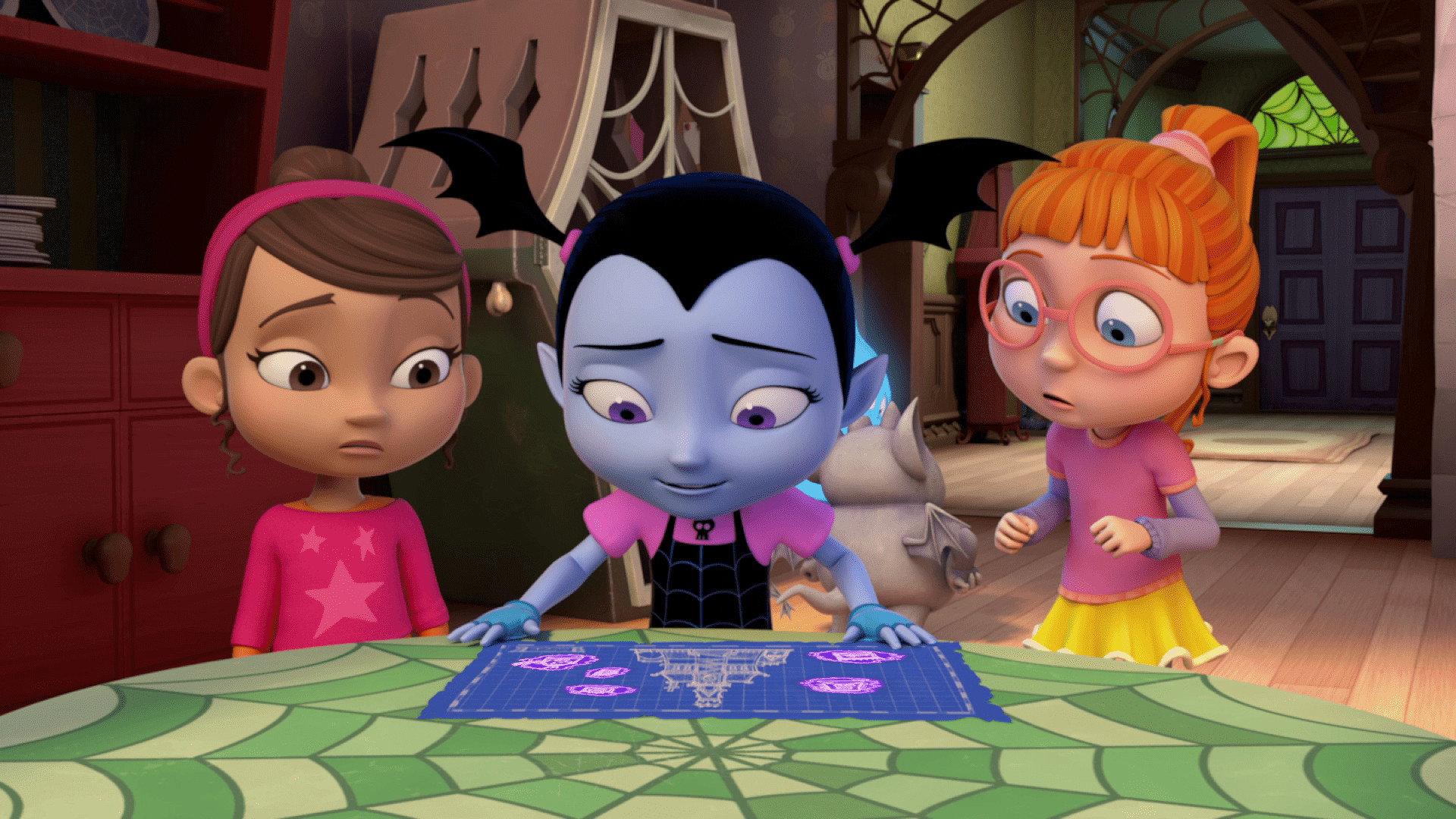 Still from Vampire's Luck