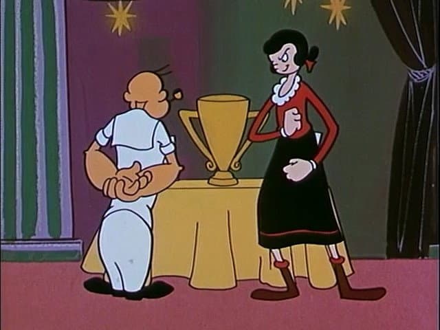 Still from Popeye's Double Trouble