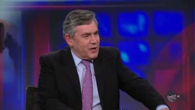 Still from Gordon Brown