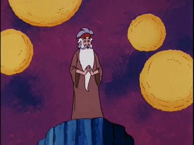 Still from Capture the Comet Keeper