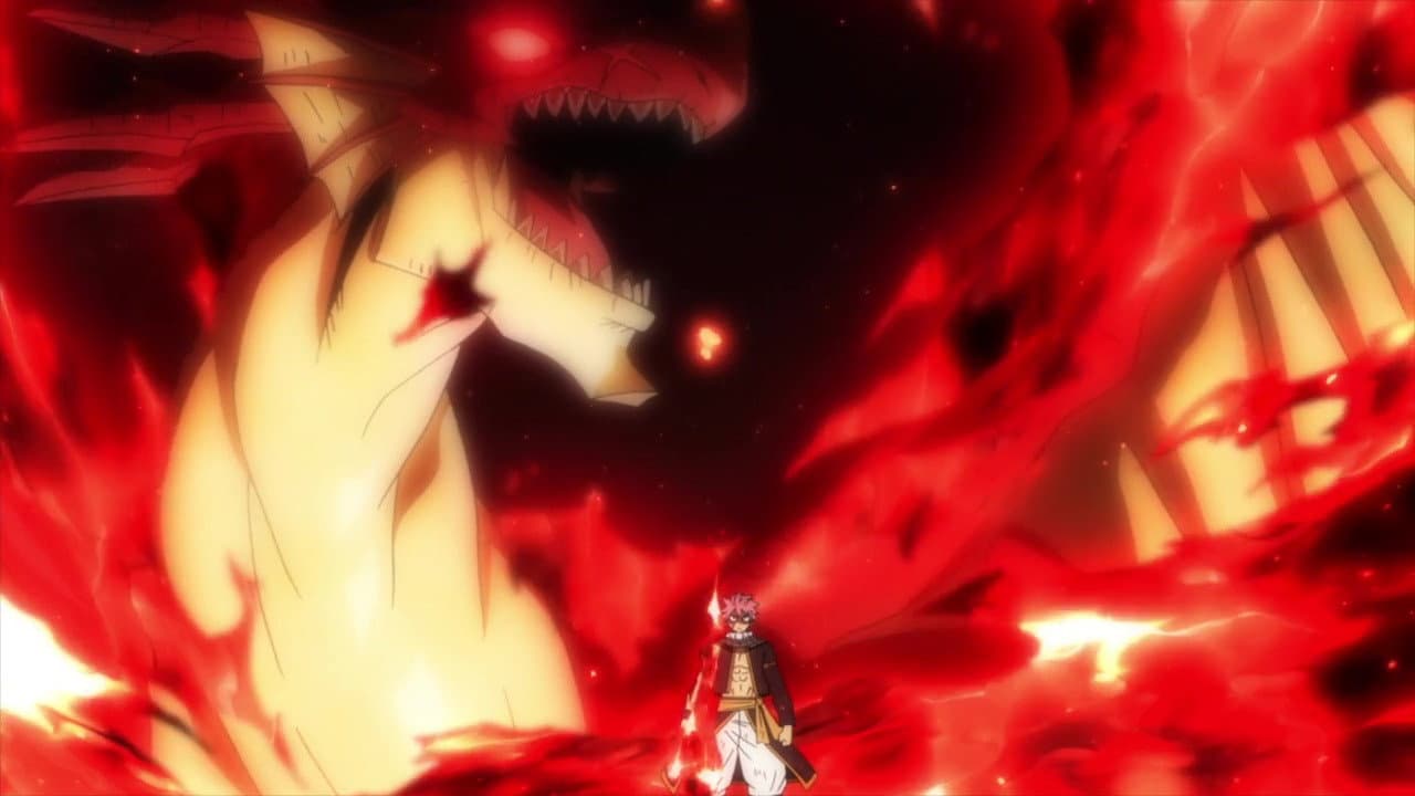 Still from Natsu vs. Zeref